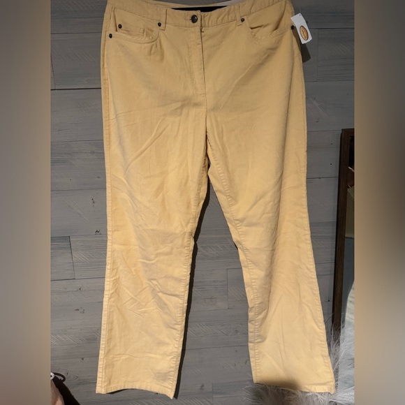 Talbots Light Tan Women's Boot Cut Pants - Picture 5 of 9